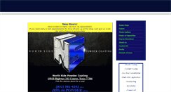 Desktop Screenshot of northsidepowdercoating.com